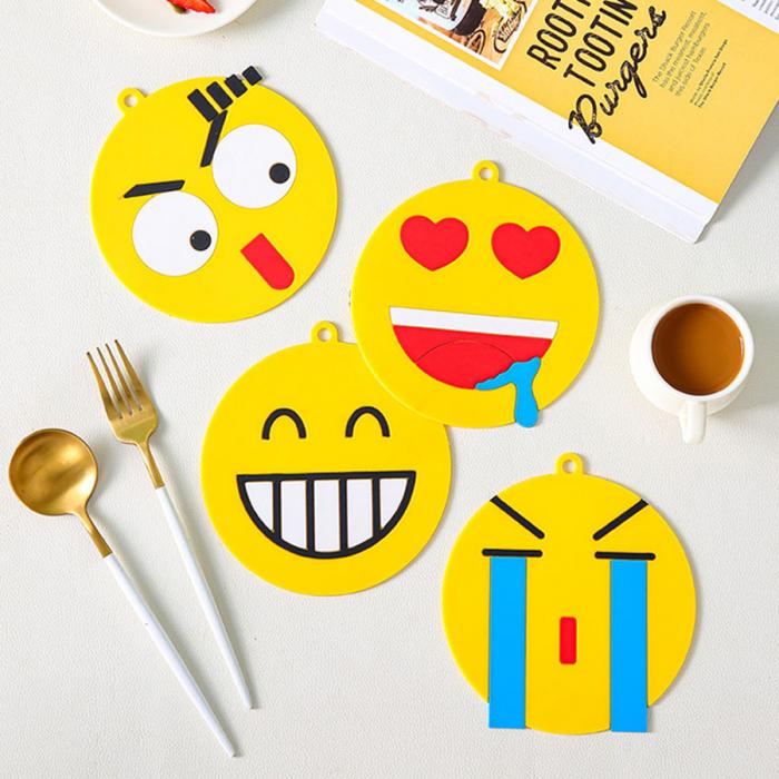 表情包隔熱墊/杯墊