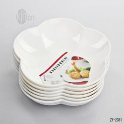 7寸梅花型餐盤(pán)（6pcs）