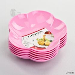 6寸梅花型餐盤(pán)（6pcs）