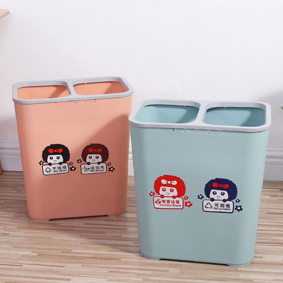 簡(jiǎn)約分類(lèi)垃圾桶
