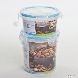 樂廚密封保鮮盒2件套（