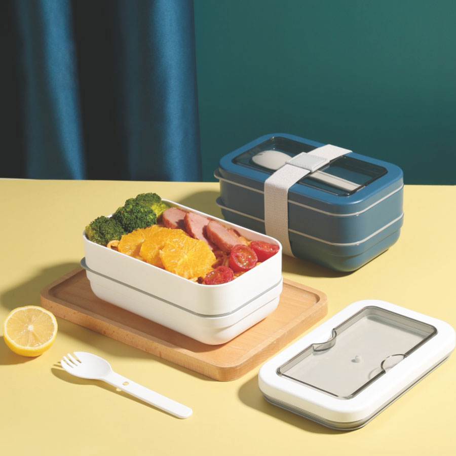 簡(jiǎn)約輕食綁帶飯盒 (長(zhǎng)
